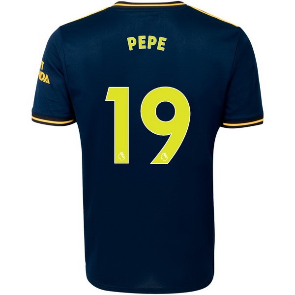 Camiseta Arsenal NO.19 Pepe 3ª Kit 2019 2020 Azul